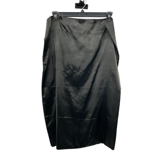 Vintage Luxury Linens Pillowcases Set of 2 Standard Size Used Black Luxury Satin - Picture 2 of 15